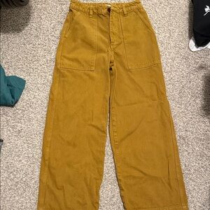 Alex Mill Brown Wide-Leg Pants